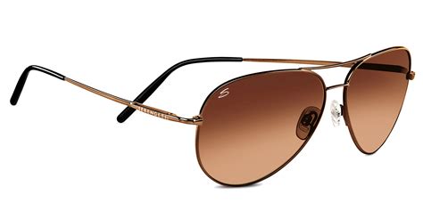 Serengeti Medium Aviator Sunglasses .